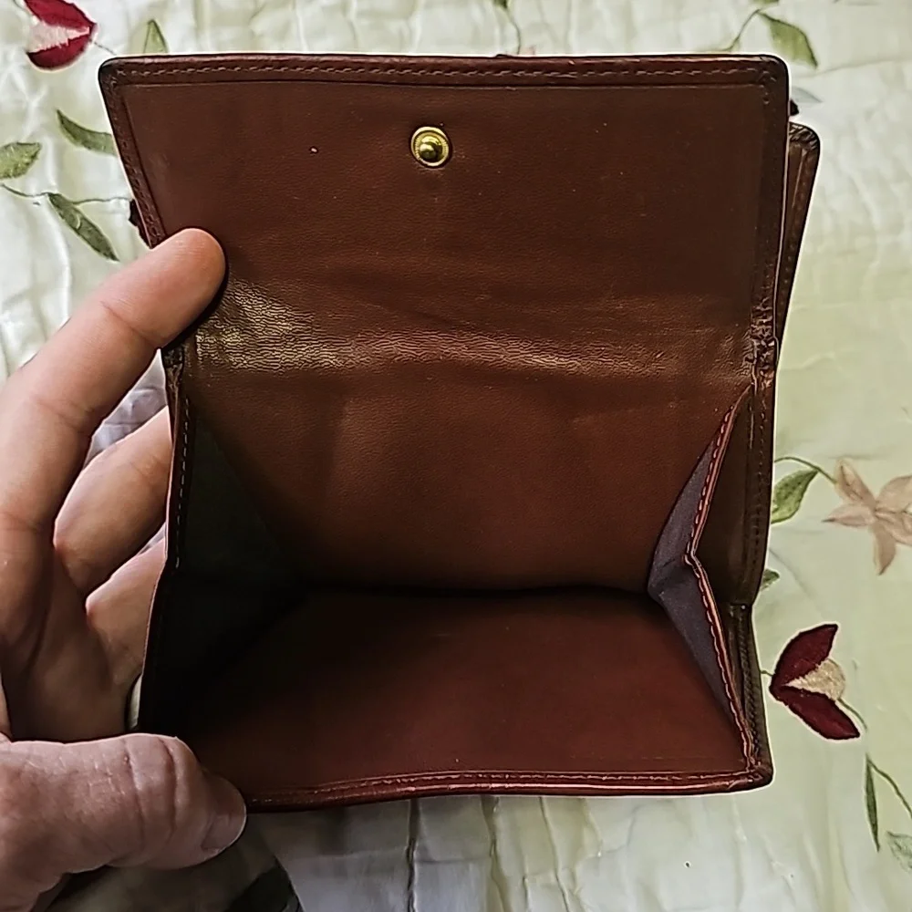 Coach Signature Leather Wallet - Picture 9 of 17